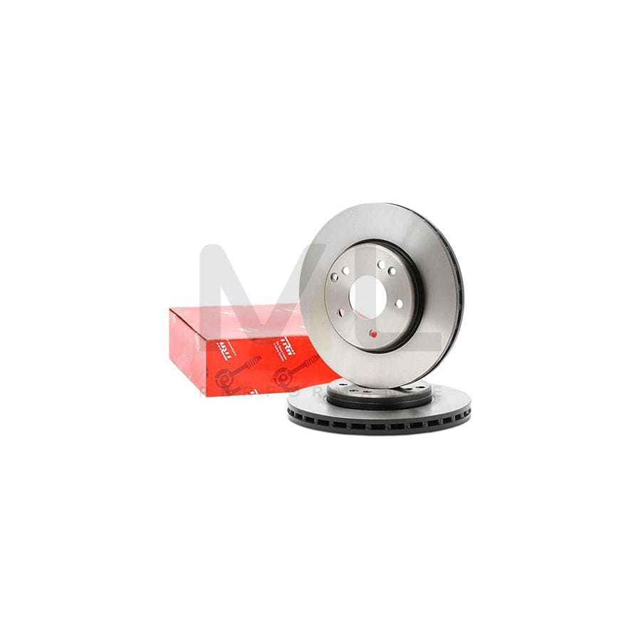 TRW DF4180 Brake Disc Vented, Painted  - 1 piece