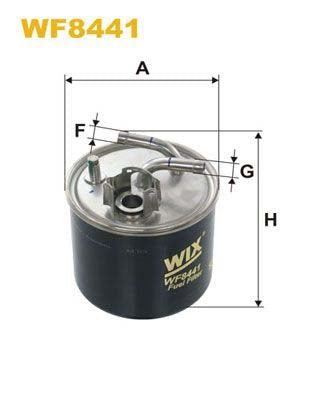 WIX Filters WF8441 Fuel Filter For Audi A8 D3 (4E2, 4E8)