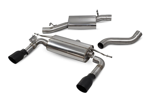 Scorpion SAU085C Audi TT MK3 Resonated Cat-Back System With Electronic Valves | ML Performance UK UK