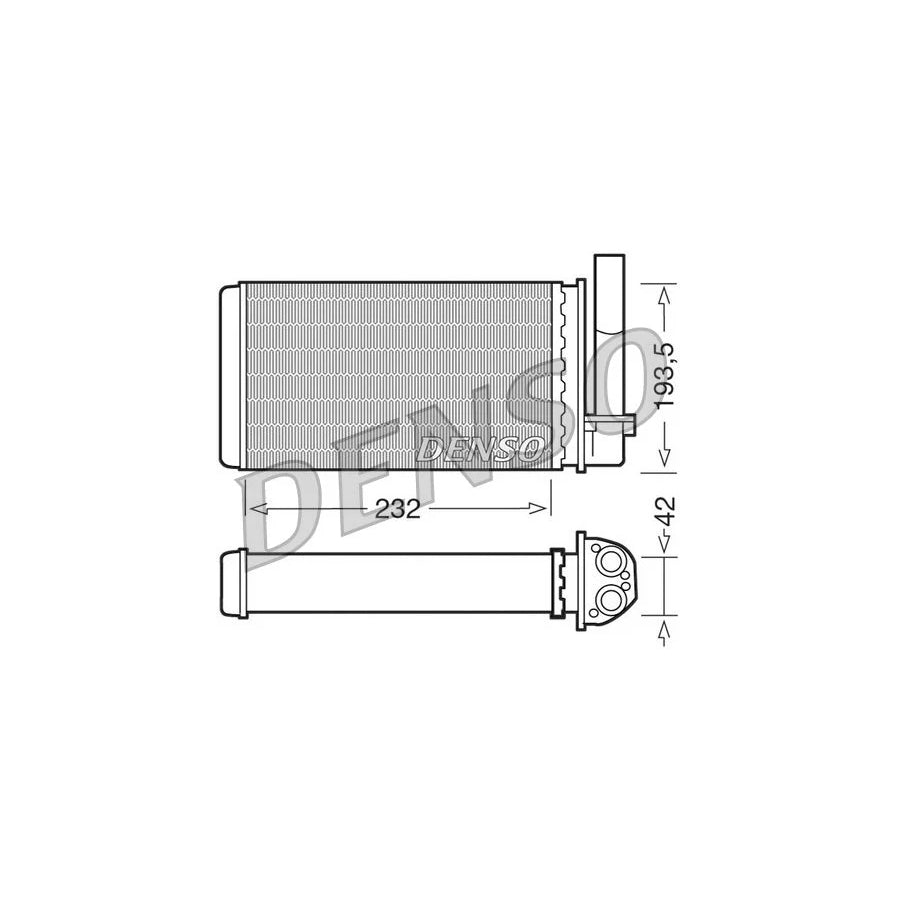 DENSO DRR21003 Heater Matrix