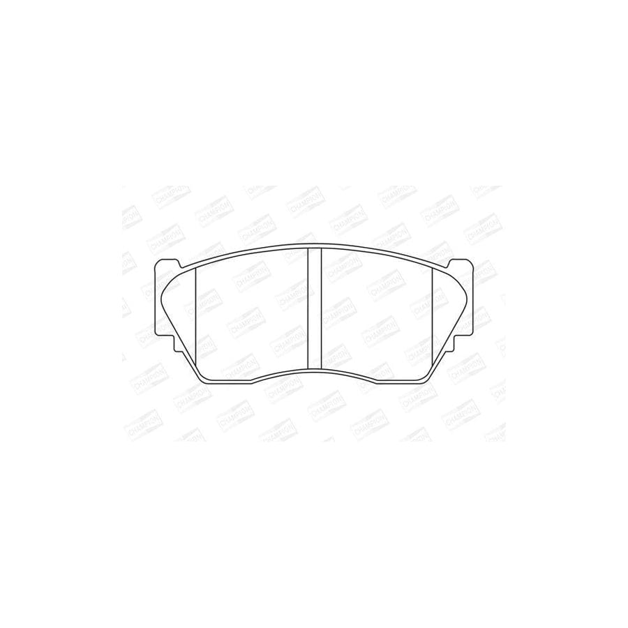 Champion 572210Ch Brake Pad Set