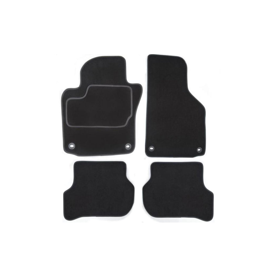 Custo Pol Set106C Floor Mat Set for Seat Ibiza V (Kj1)