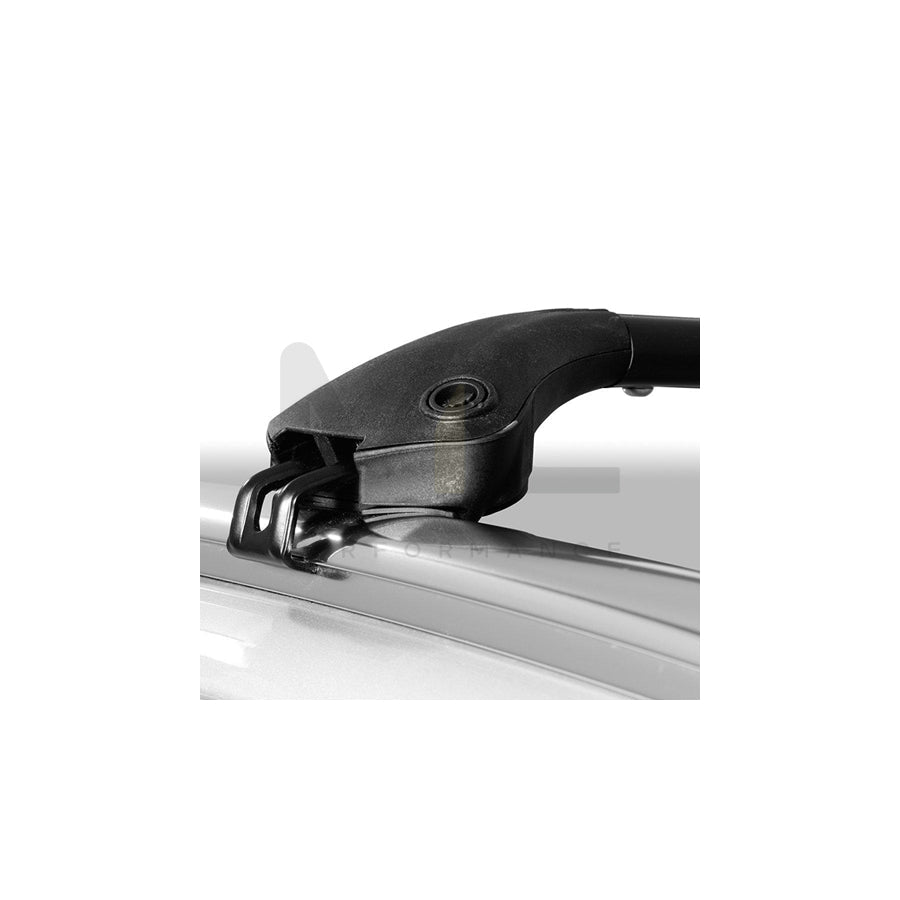 MODULA MOCSOB0AL0N004 Roof bars for closed roof rails, 78-119 cm, 75 kg, Aluminium