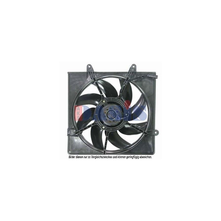 AKS Dasis 518008N Fan, Radiator for KIA Sedona