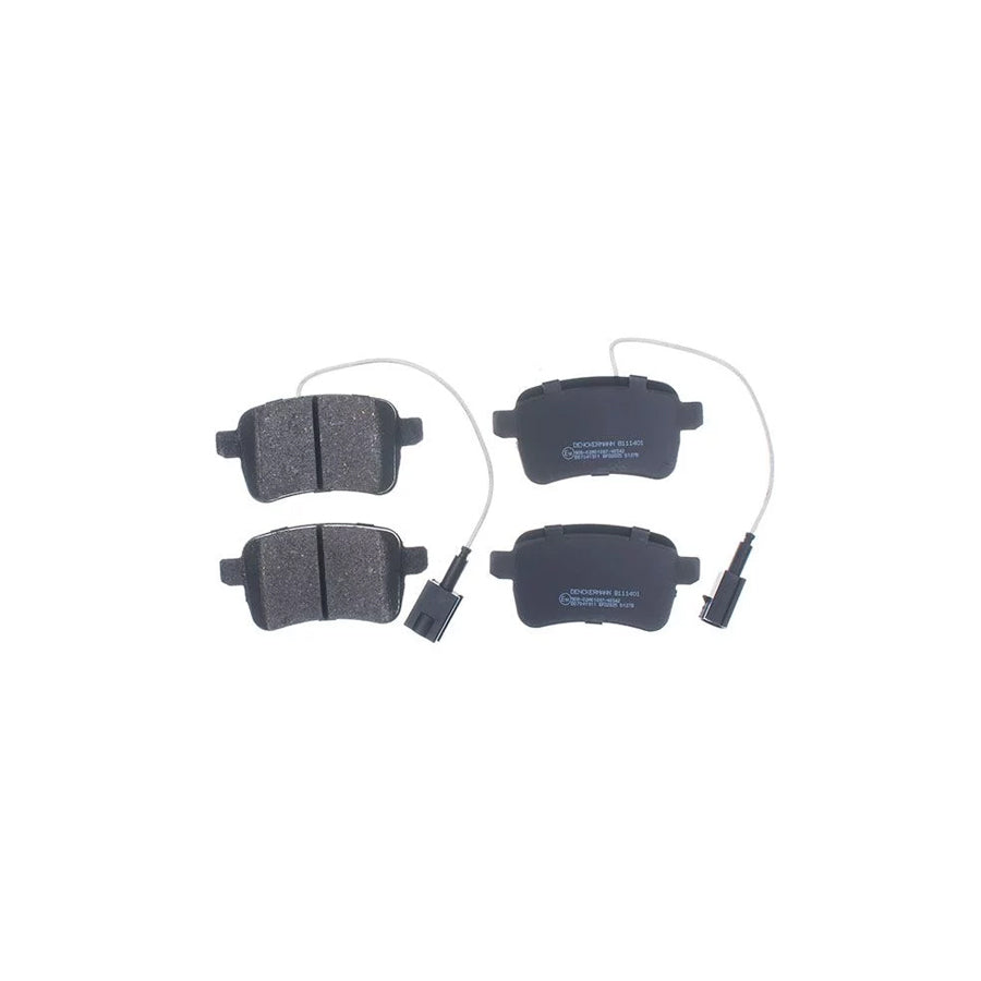 Denckermann B111401 Brake Pad Set for Alfa Romeo Giulietta