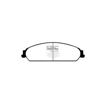 EBC PD03KF396 Dodge Lancia Yellowstuff Front Brake Pad & Plain Disc Kit - Akebono Caliper (Inc. Caliber & Flavia) 2 | ML Performance UK Car Parts