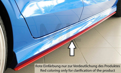 Rieger 00056800 Audi 8V Side Skirt Splitter (A3, S3 & RS3) 5 | ML Performance UK Car Parts