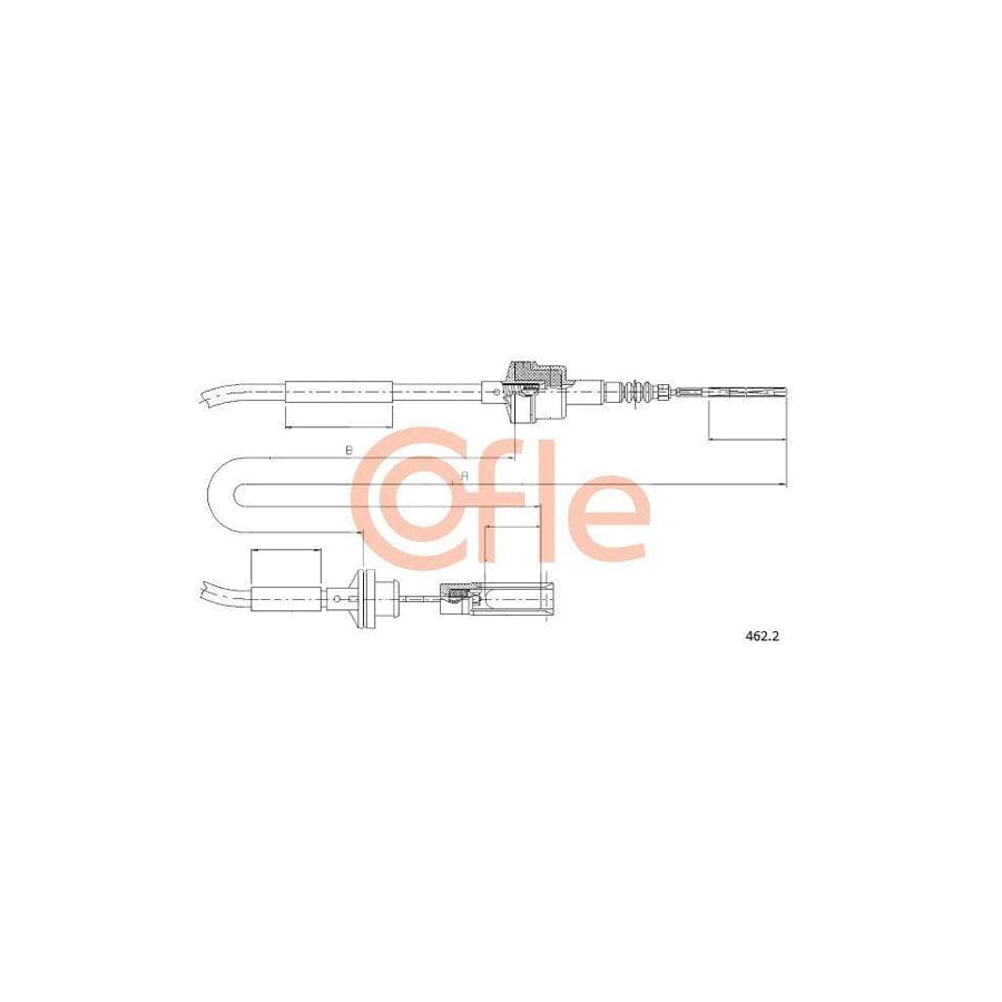 Cofle Bh.Bw031 Brake Hose for BMW 3 Series