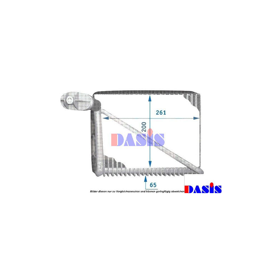 AKS Dasis 820211N Air Conditioning Evaporator
