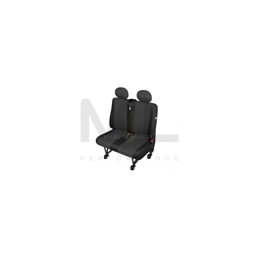 KEGEL 5-1439-217-4015 Car seat cover Black, Polyester, Front, Rear
