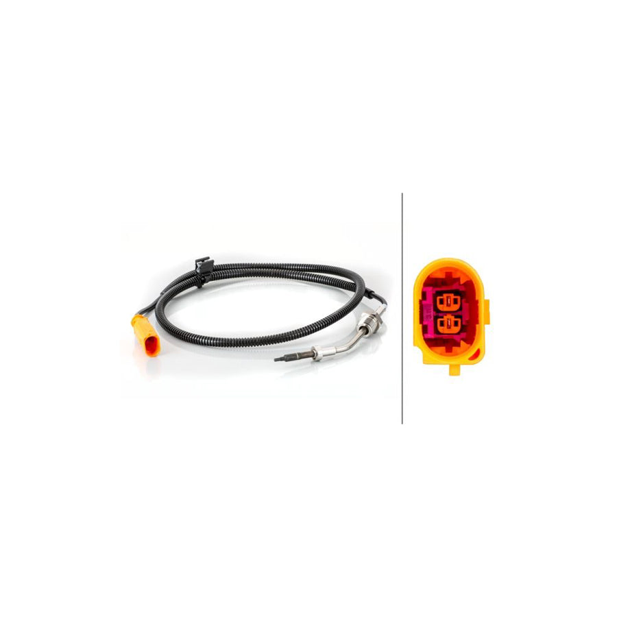 Hella 6PT 014 494-661 Sensor, Exhaust Gas Temperature For VW Touareg I (7LA, 7L6, 7L7)