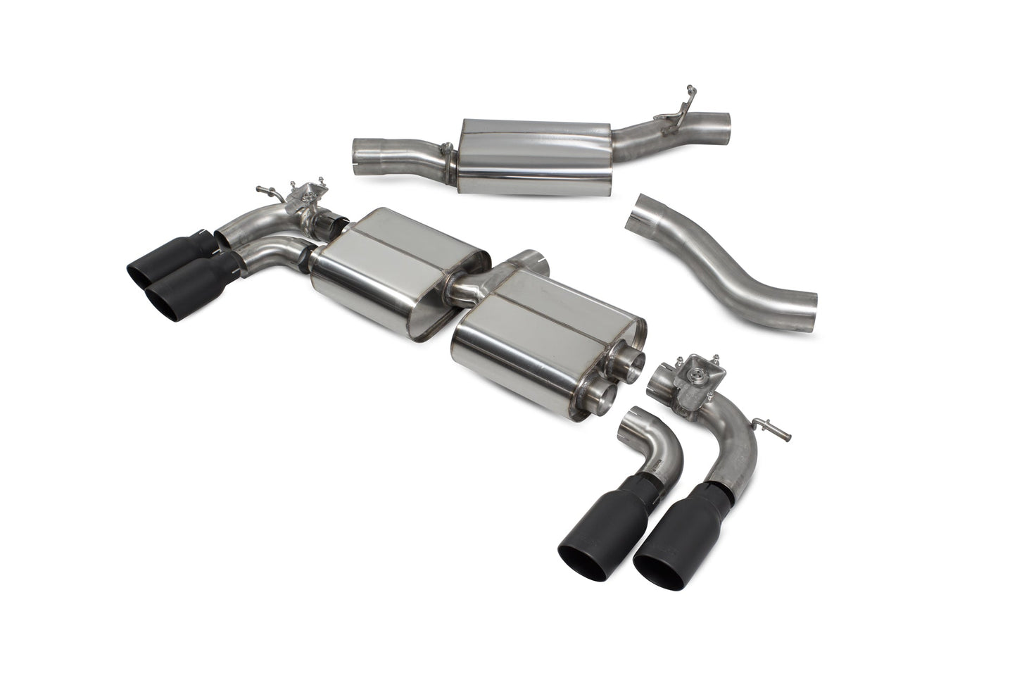 Scorpion SVW046DC VW Golf MK7 R  Resonated Cat-Back System With Electronic Valves | ML Performance UK UK