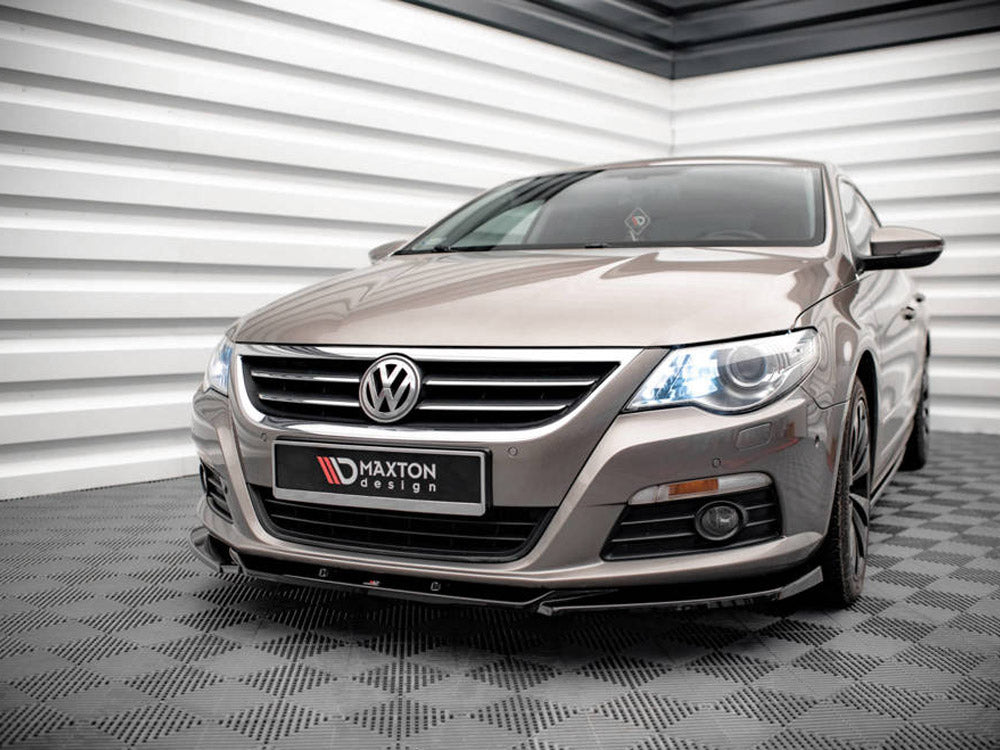 Maxton Design VW Passat CC (2008-2012) Front Splitter V.4