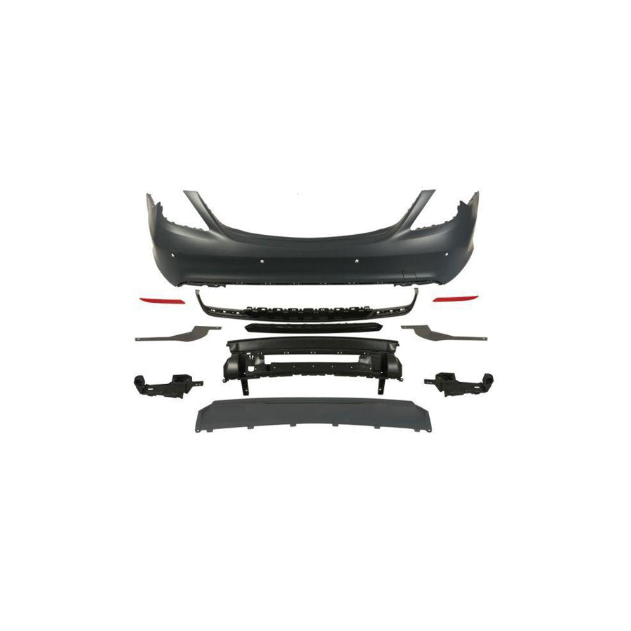 Blic 5506-00-3510953Kp Rear Bumper Suitable for Mercedes-Benz S-Class Saloon (W222, V222, X222)