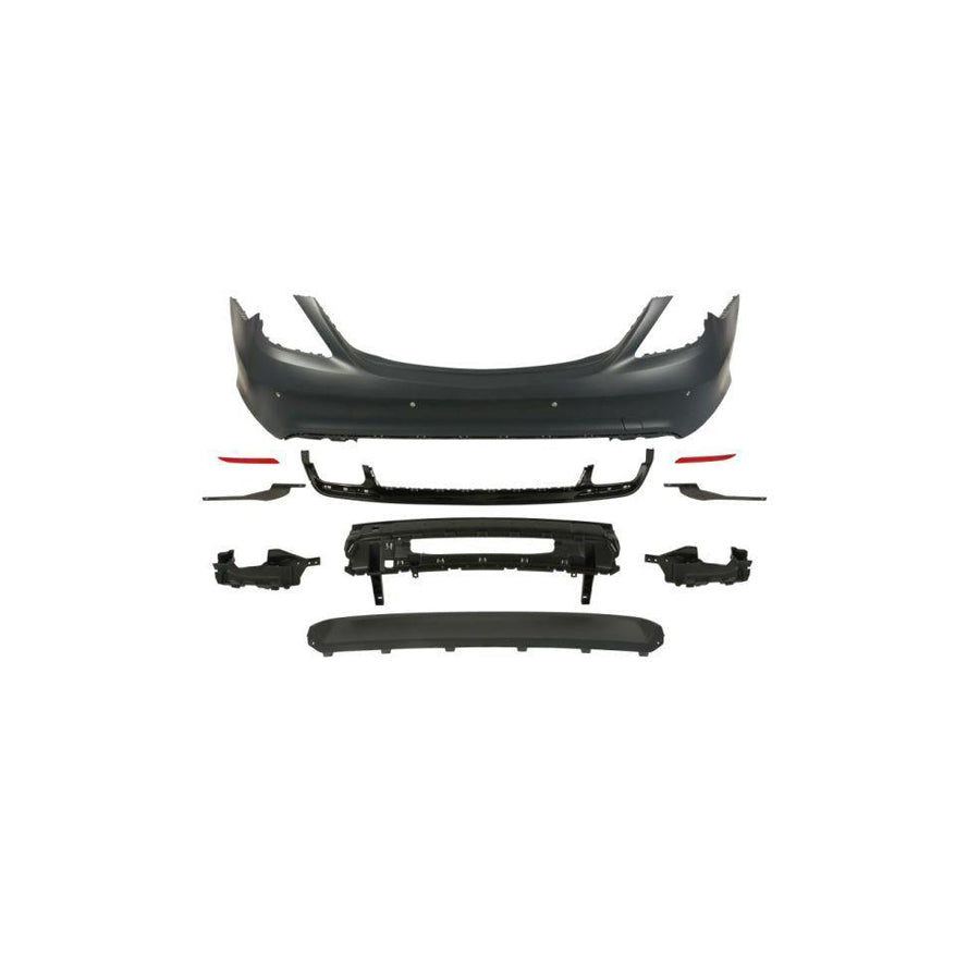 Blic 5506-00-3510952Kp Rear Bumper Suitable for Mercedes-Benz S-Class Saloon (W222, V222, X222)
