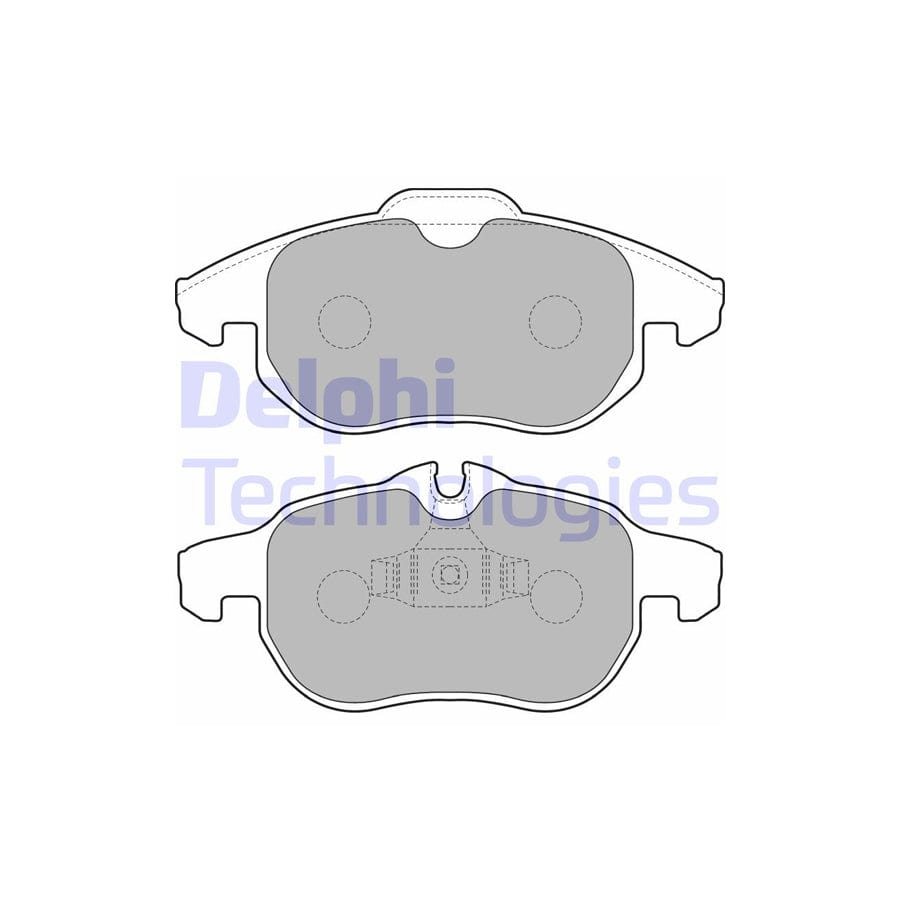 Delphi Lp1723 Brake Pad Set