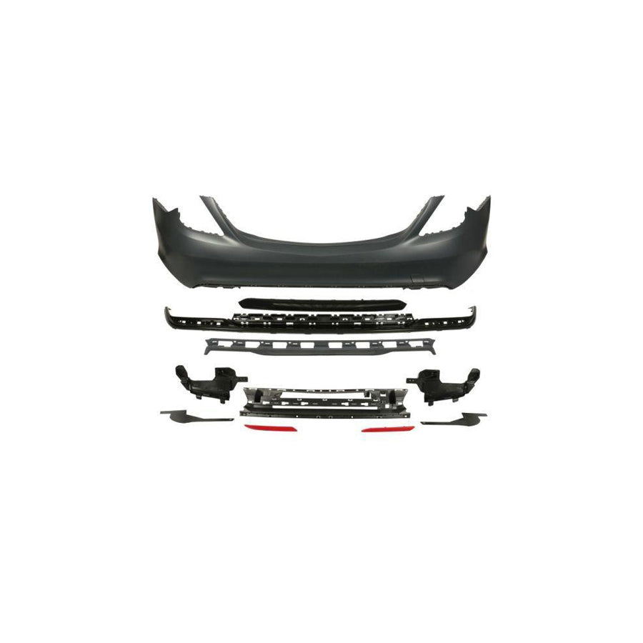 Blic 5506-00-3510950Kp Rear Bumper Suitable for Mercedes-Benz S-Class Saloon (W222, V222, X222)
