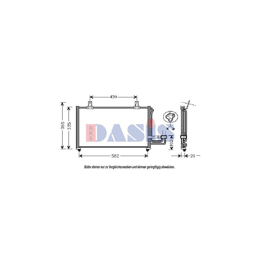 AKS Dasis 852579N Compressor, Air Conditioning Suitable for Mercedes-Benz E-Class