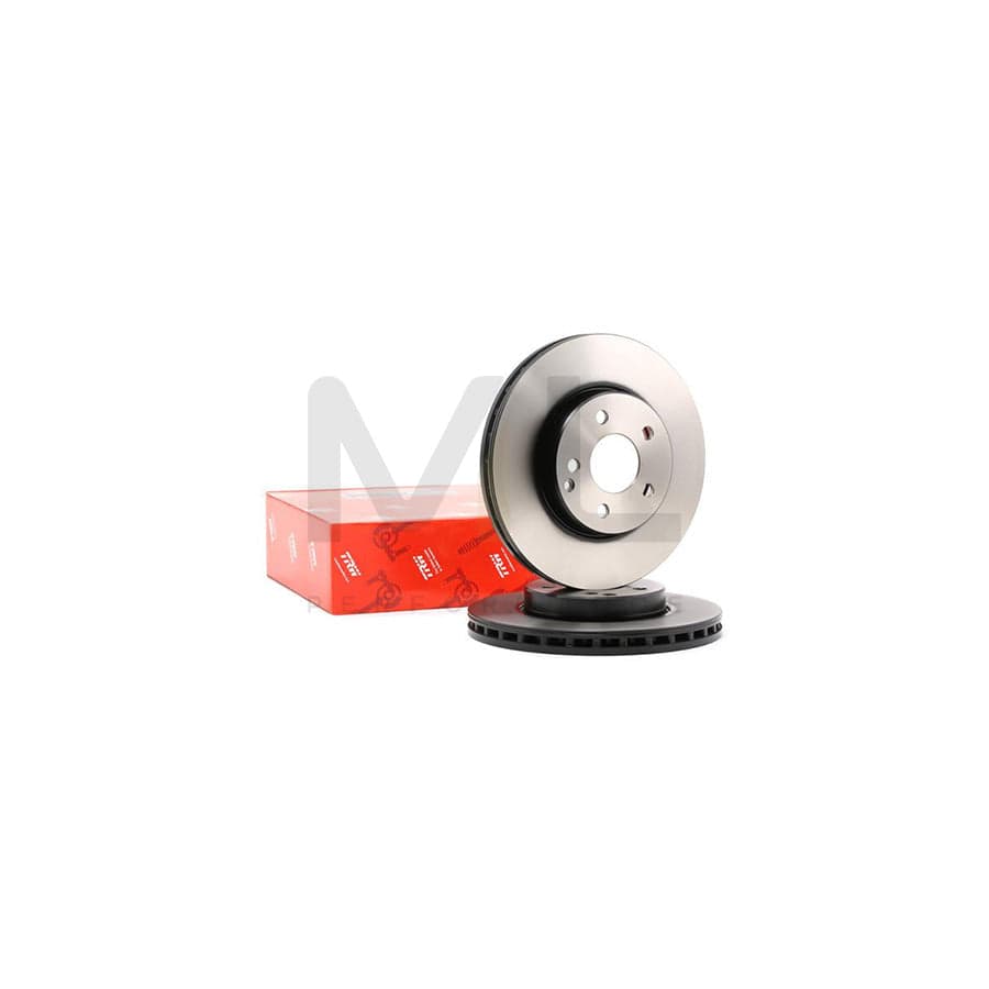 TRW DF4261 Brake Disc suitable for MERCEDES-BENZ E-Class Vented, Painted  - 1 piece