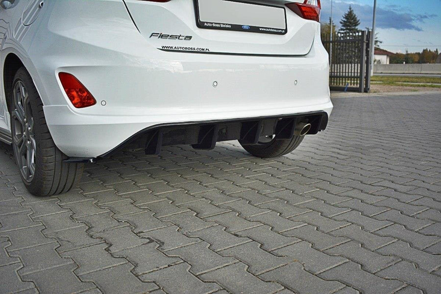 Maxton Design FO-FI-8-STLINE-RS1T Rear Valance Ford Fiesta ST-Line MK8 | ML Performance UK Car Parts