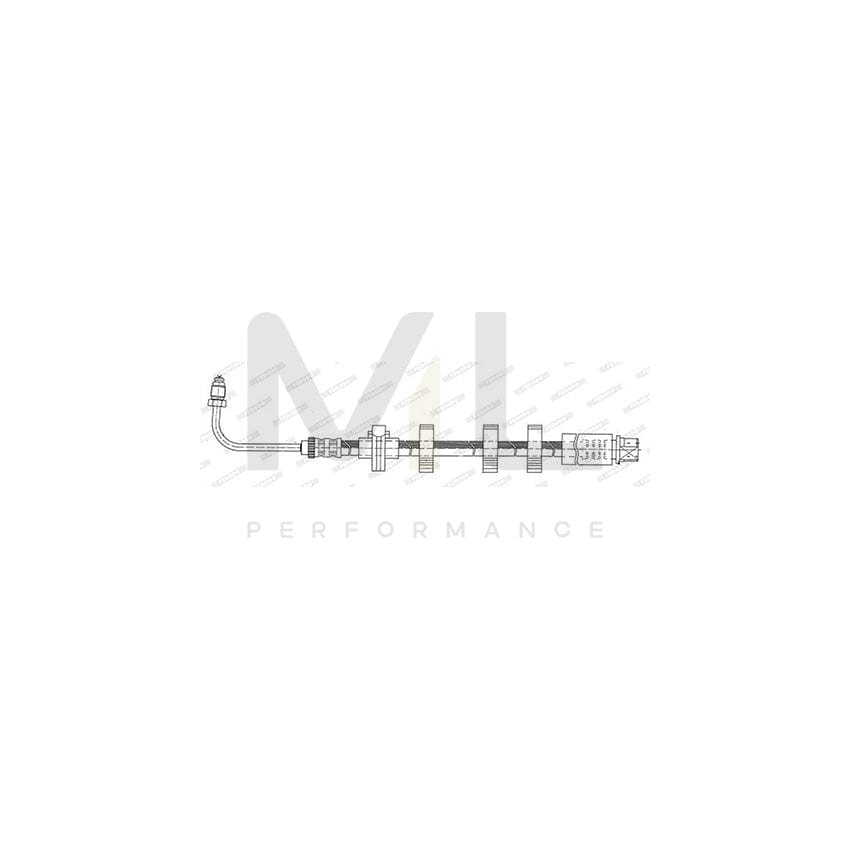Ferodo FHY2581 Brake Hose for Peugeot 406 565Mm, M 10X1