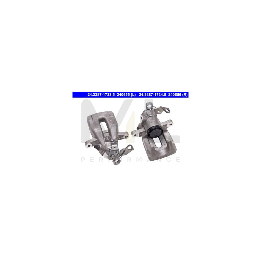 ATE 24.3387-1733.5 Brake Caliper without holder