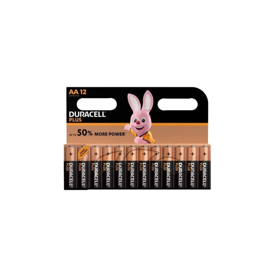 DuraCell Plus Power AA/LR6 Battery (Card of 12)