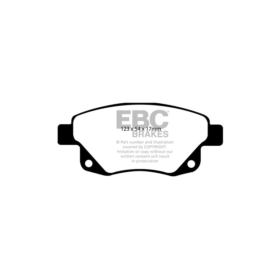 EBC PD40K796 Ford Ultimax Pad & Plain Disc Kit - Bosch Caliper (Inc. Tourneo & Transit) 3 | ML Performance UK Car Parts