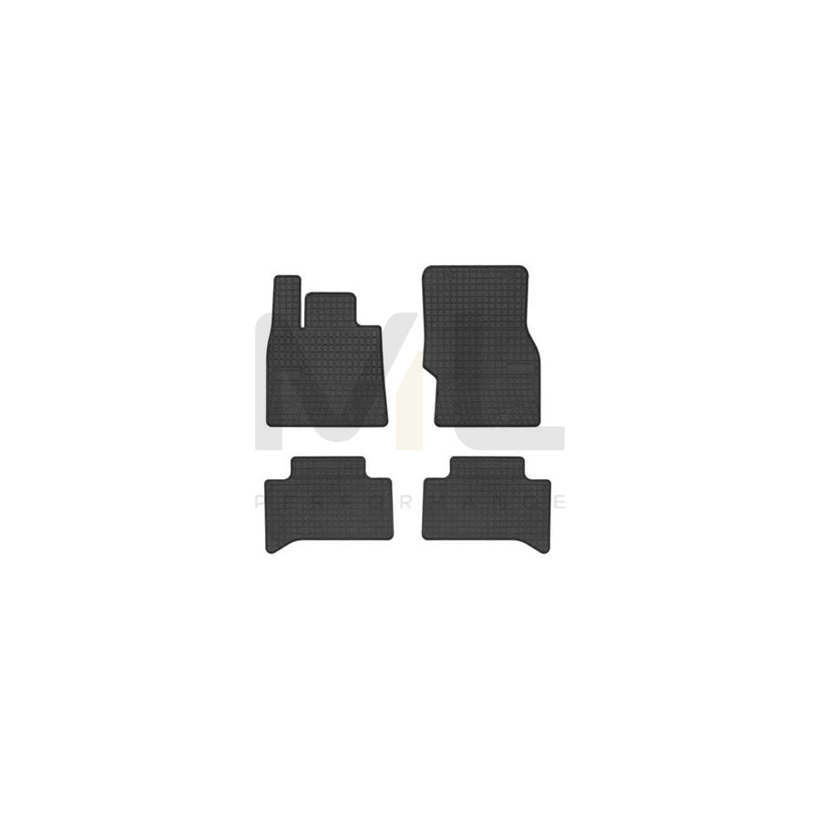 FROGUM Tailored 401747 Floor mat set for ALFA ROMEO Stelvio (949_) Elastomer, Front and Rear, Quantity: 4, Black, (LHD)