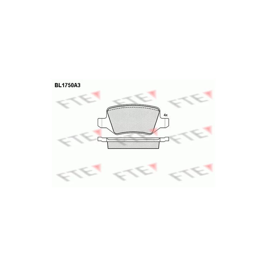 FTE 9010331 Brake Pad Set