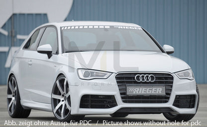 Rieger 00056791 Audi 8V Front Bumper (A3 & S3) 6 | ML Performance UK Car Parts