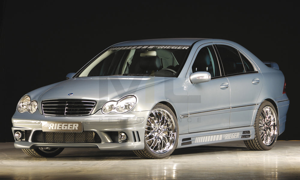 Rieger 00025202 Mercedes-Benz W203 C-Class Front Bumper 3 | ML Performance UK Car Parts