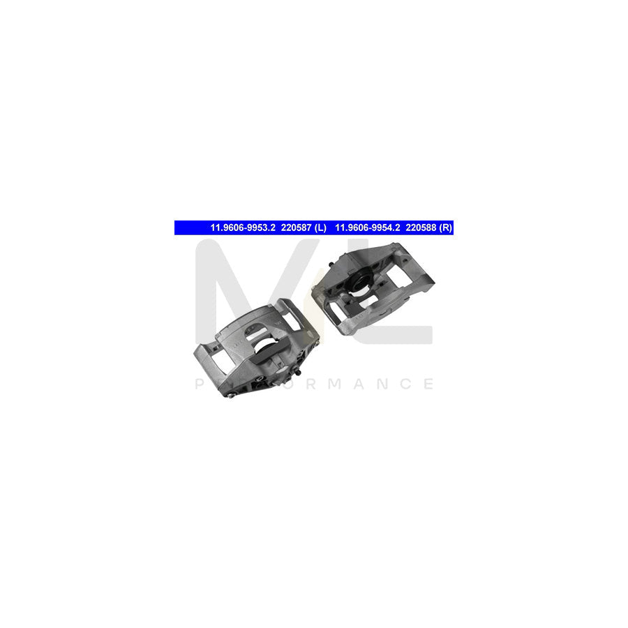 ATE 11.9606-9953.2 Brake Caliper without holder