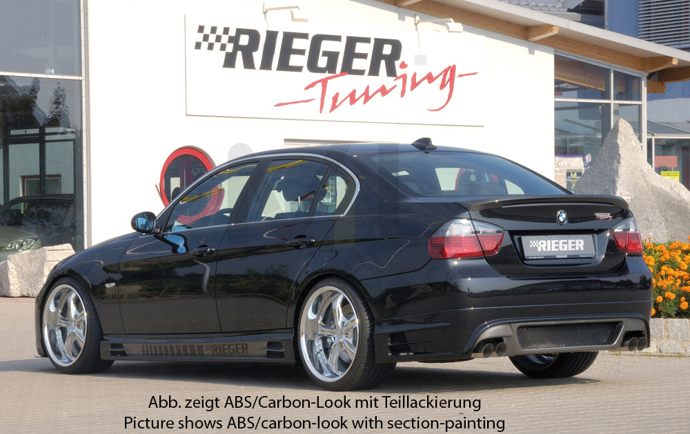 Rieger 00099548 BMW 3 Series E90 E91 Side Skirt 8 | ML Performance UK Car Parts