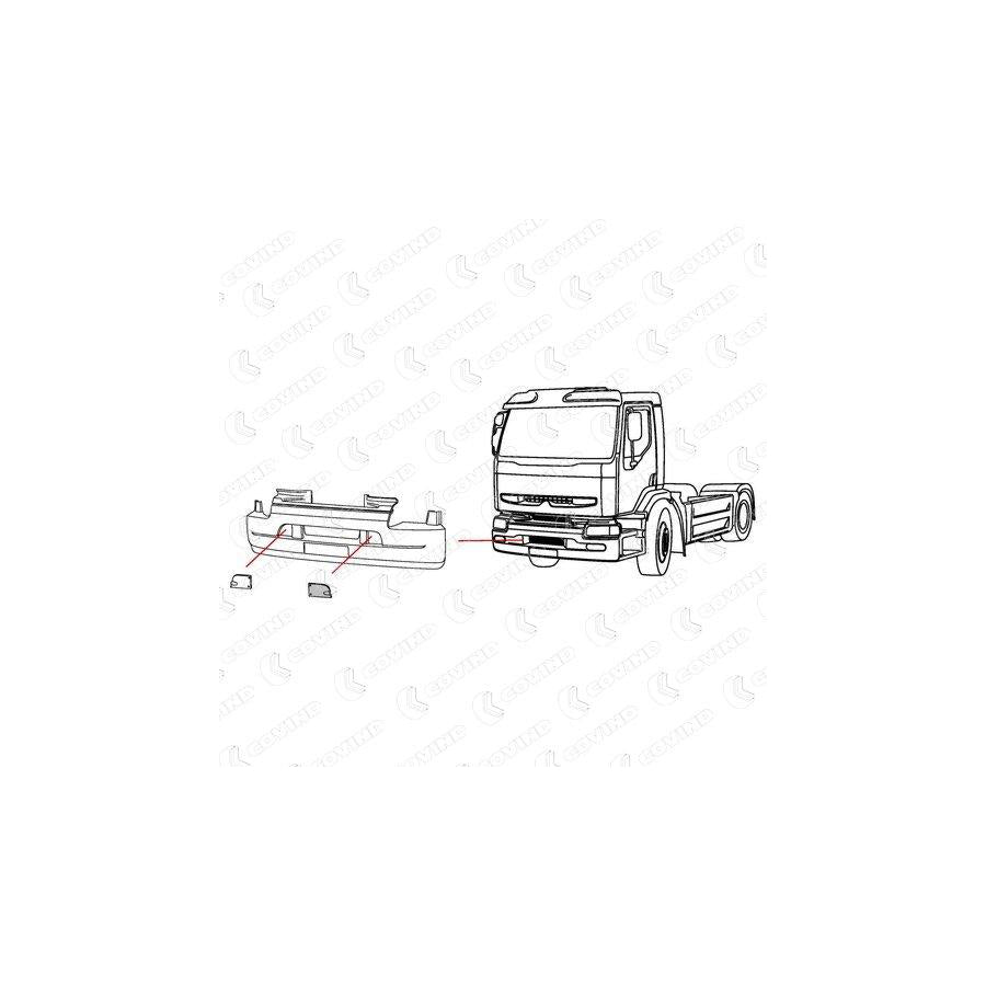 Covind 385/ 99 Cover, Bumper