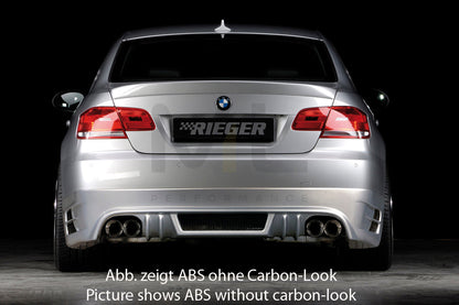 Rieger 00099569 BMW 3 Series E92 E93 Rear Diffuser 2 | ML Performance UK Car Parts