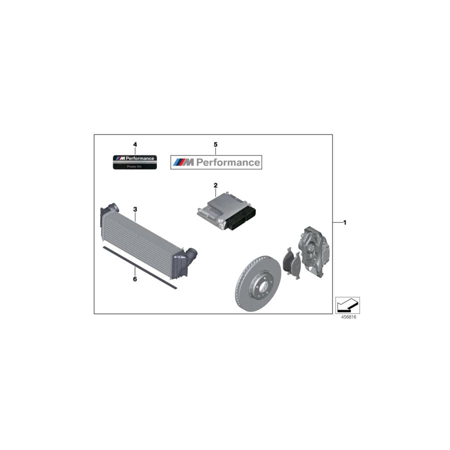 Genuine BMW 11122405691 F10 F11 Power Kit M PERFORMANCE (Inc. 520d & 520dX)