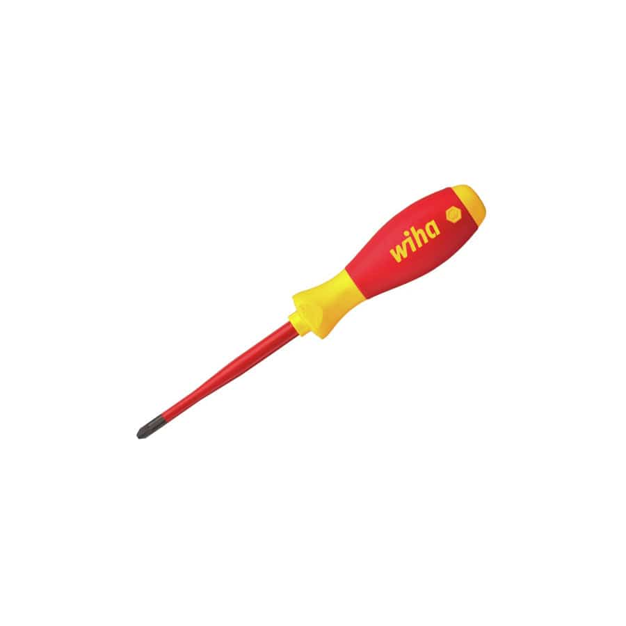 Wiha WHA39578 SoftFinish® electric slimFix PlusMinus Screwdriver SL/PZ2 x 100mm