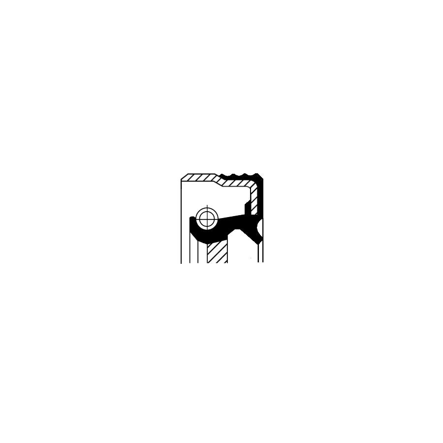 Corteco 19037304B Shaft Seal, Manual Transmission