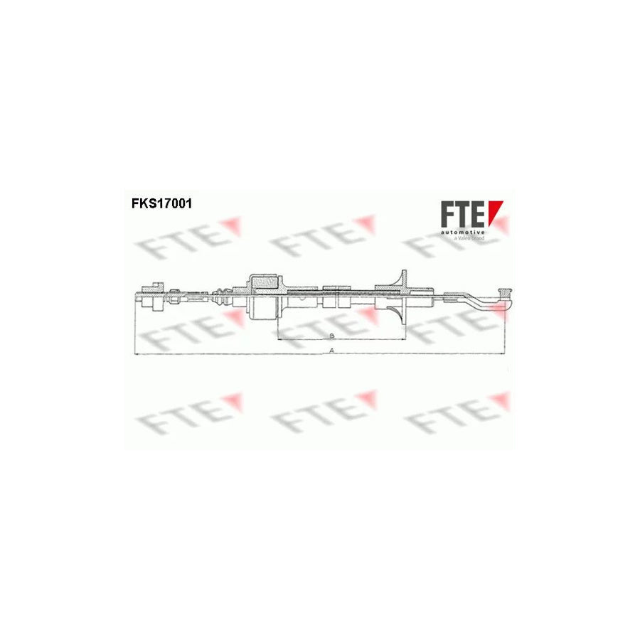 FTE Fks17001 Clutch Cable