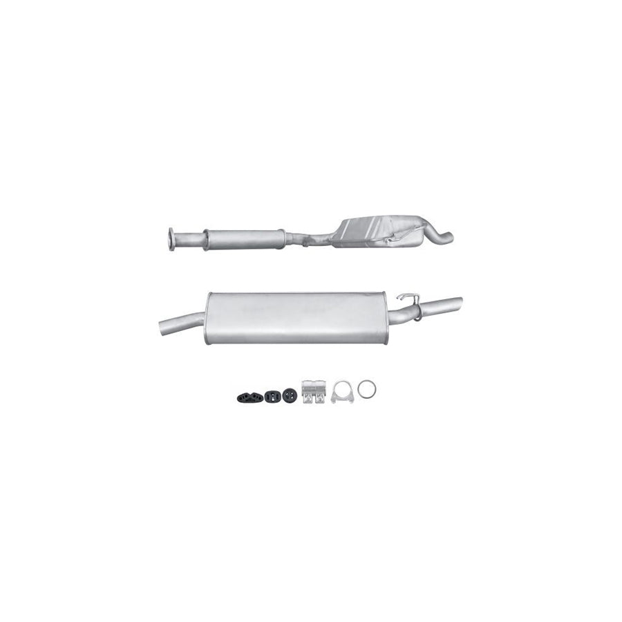 Hella 8LD 366 026-391 Rear Silencer For Alfa Romeo 155 (167)
