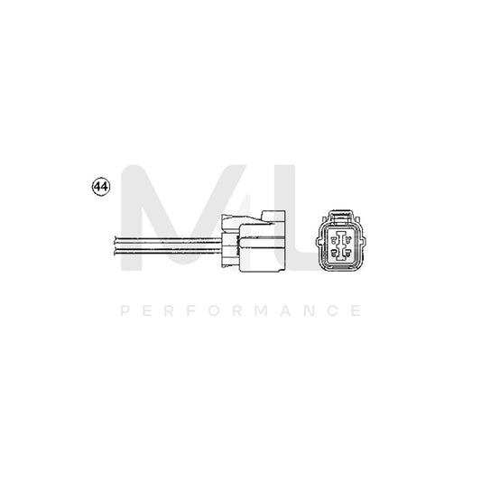 NTK Lambda Sensor / O2 Sensor (NGK 0060) - OZA562-H9 | ML Car Parts UK | ML Performance