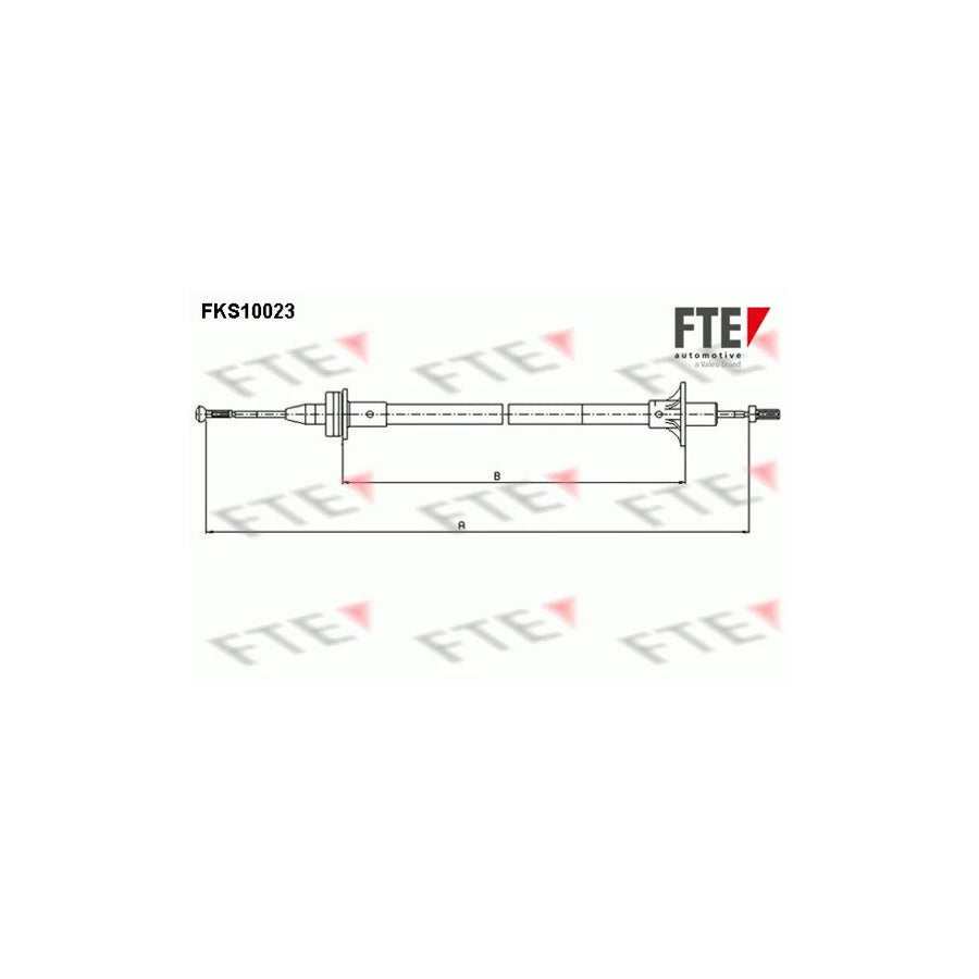 FTE Fks10023 Clutch Cable for Ford Fiesta