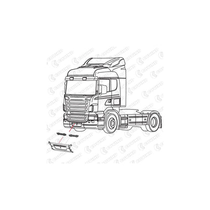 Covind Scr/ 88 Bumper Grill