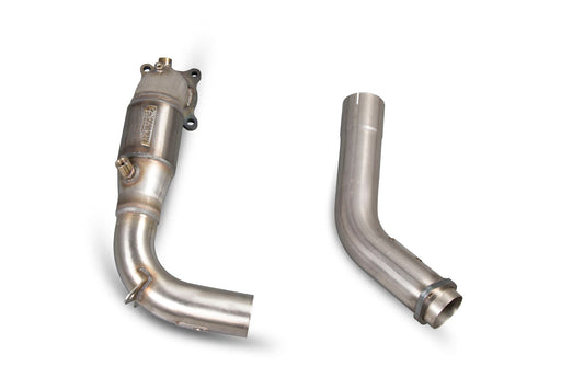Scorpion SHDX014 Honda Civic Type R FK2 (LHD) Downpipe With A High Flow Sports Catalyst | ML Performance UK UK