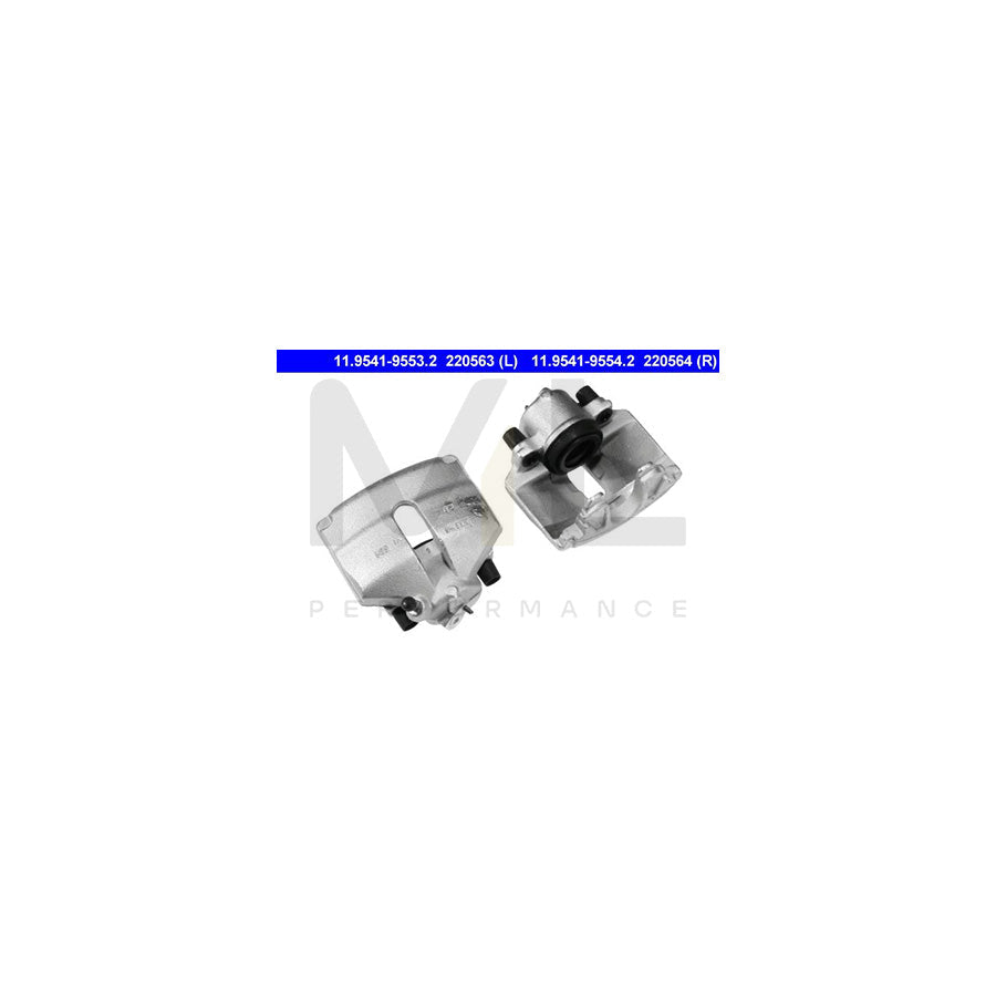ATE 11.9541-9553.2 Brake Caliper without holder