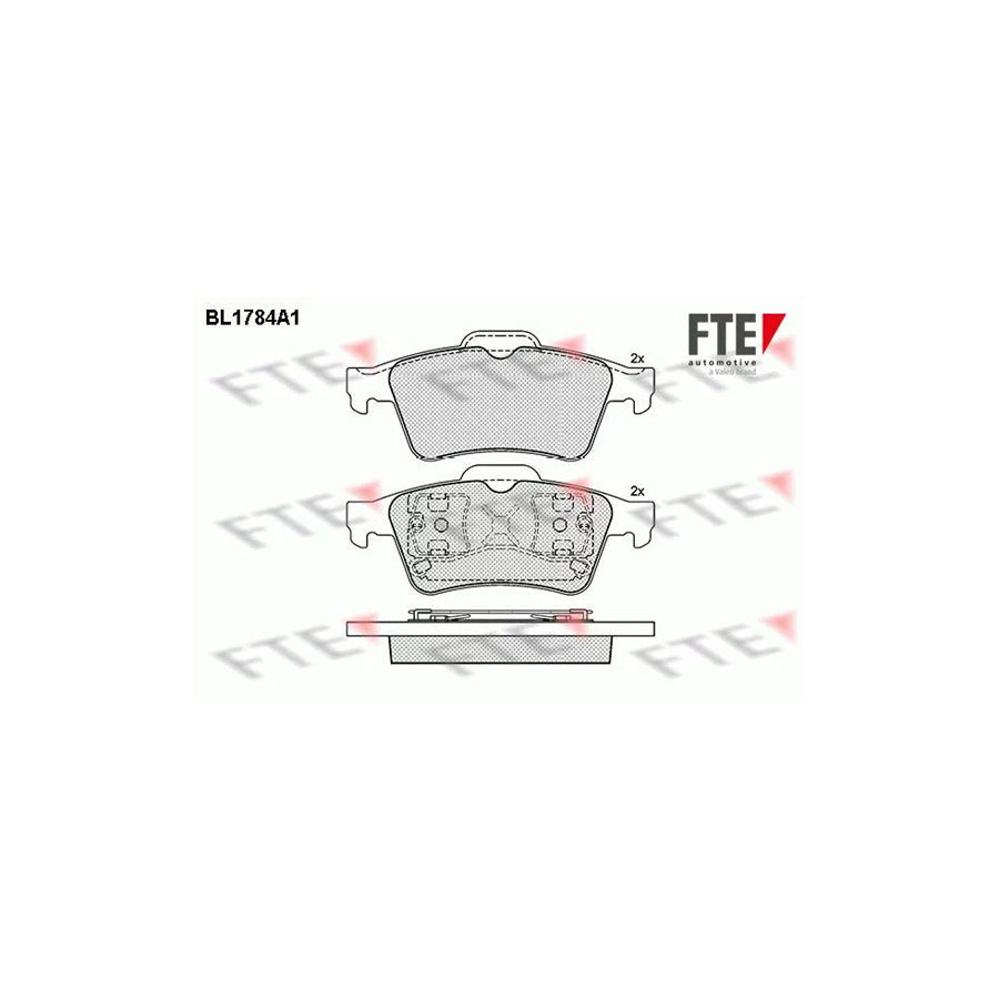 FTE 9010354 Brake Pad Set