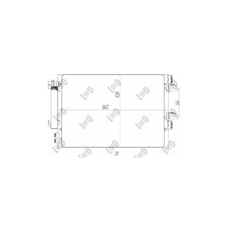 Abakus 0150160003 Air Conditioning Condenser