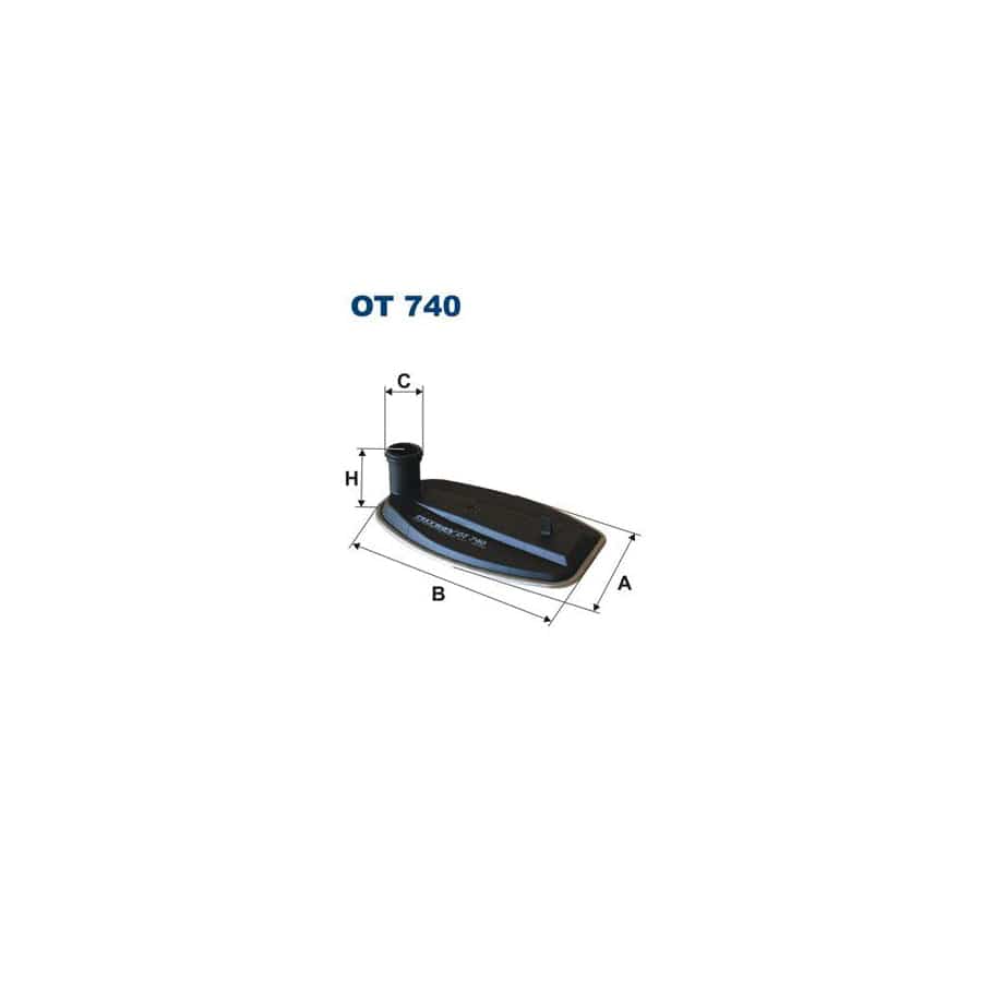 Filtron Ot 740 Hydraulic Filter, Automatic Transmission