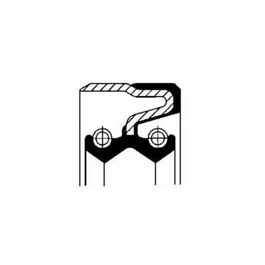 Corteco 01029601B Shaft Seal, Transfer Case